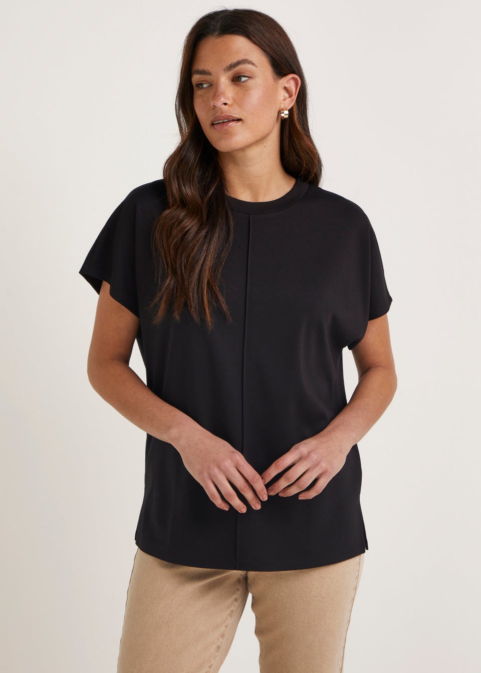 matalan ladies black t shirts