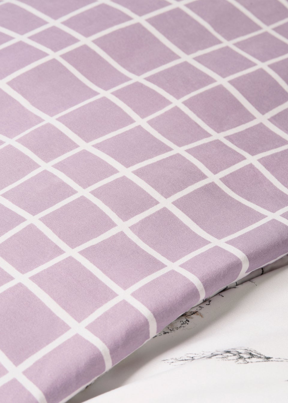 Lilac Bunny Reversible Duvet Cover