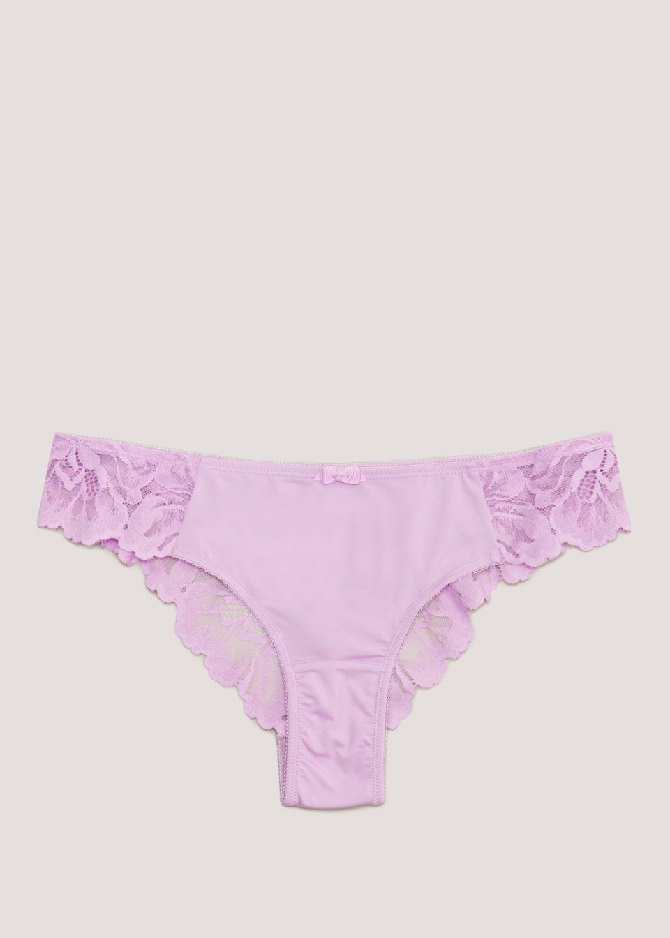 Lilac Lace Brazilian Brief Matalan