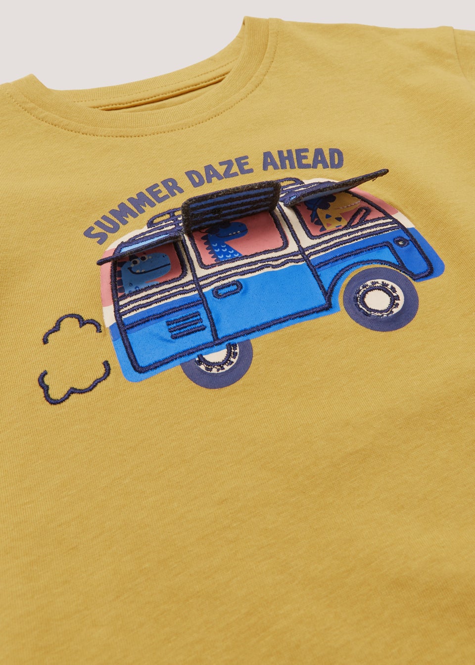 Boys Ochre 3D Campervan Flap T-Shirt (9mths-6yrs)