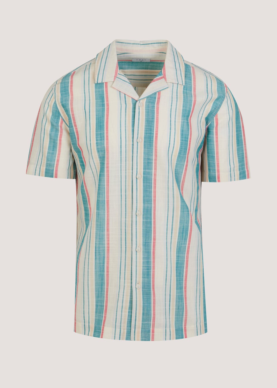 Multicoloured Candy Stripe Short Sleeve Shirt