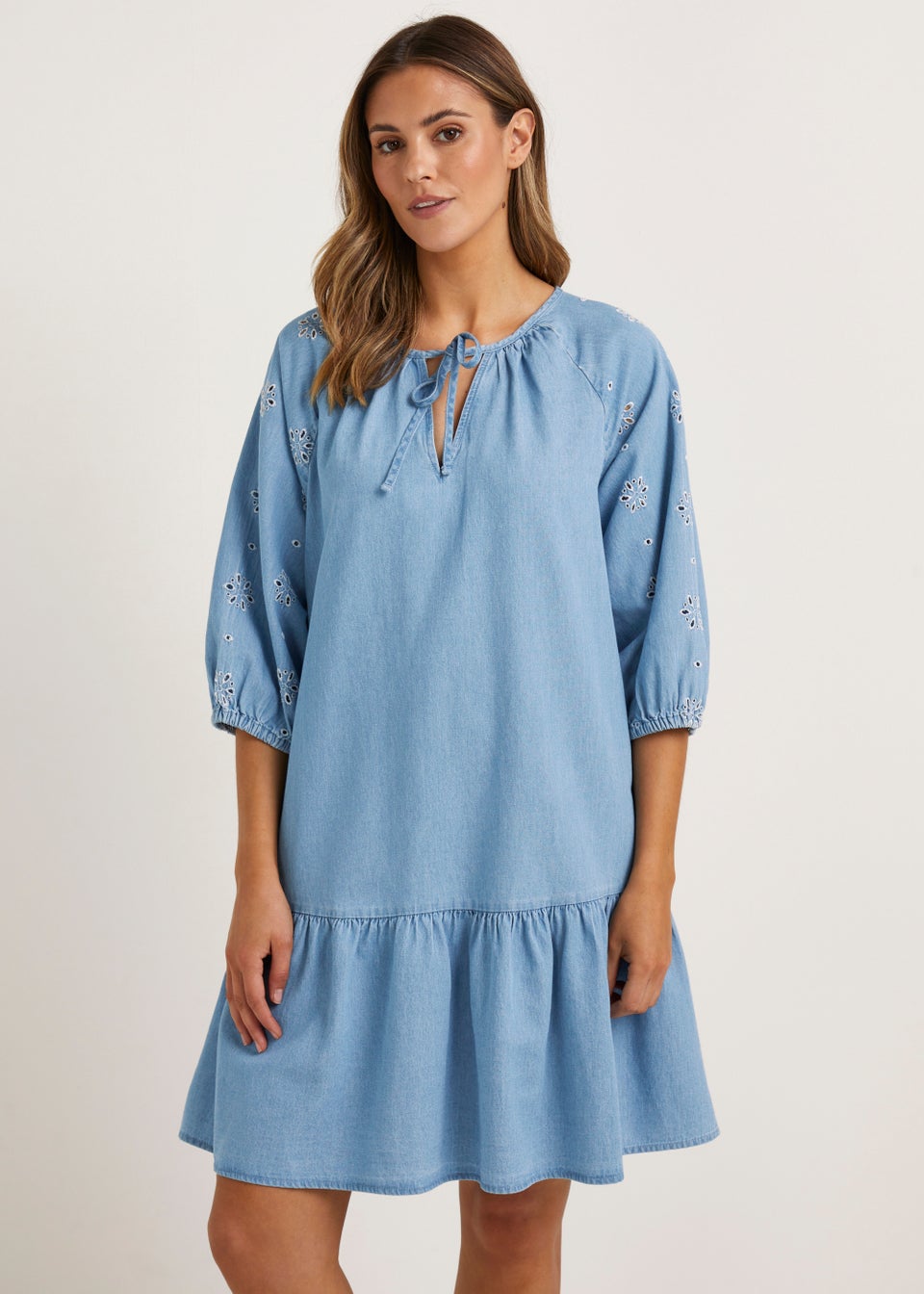 Denim top dress matalan