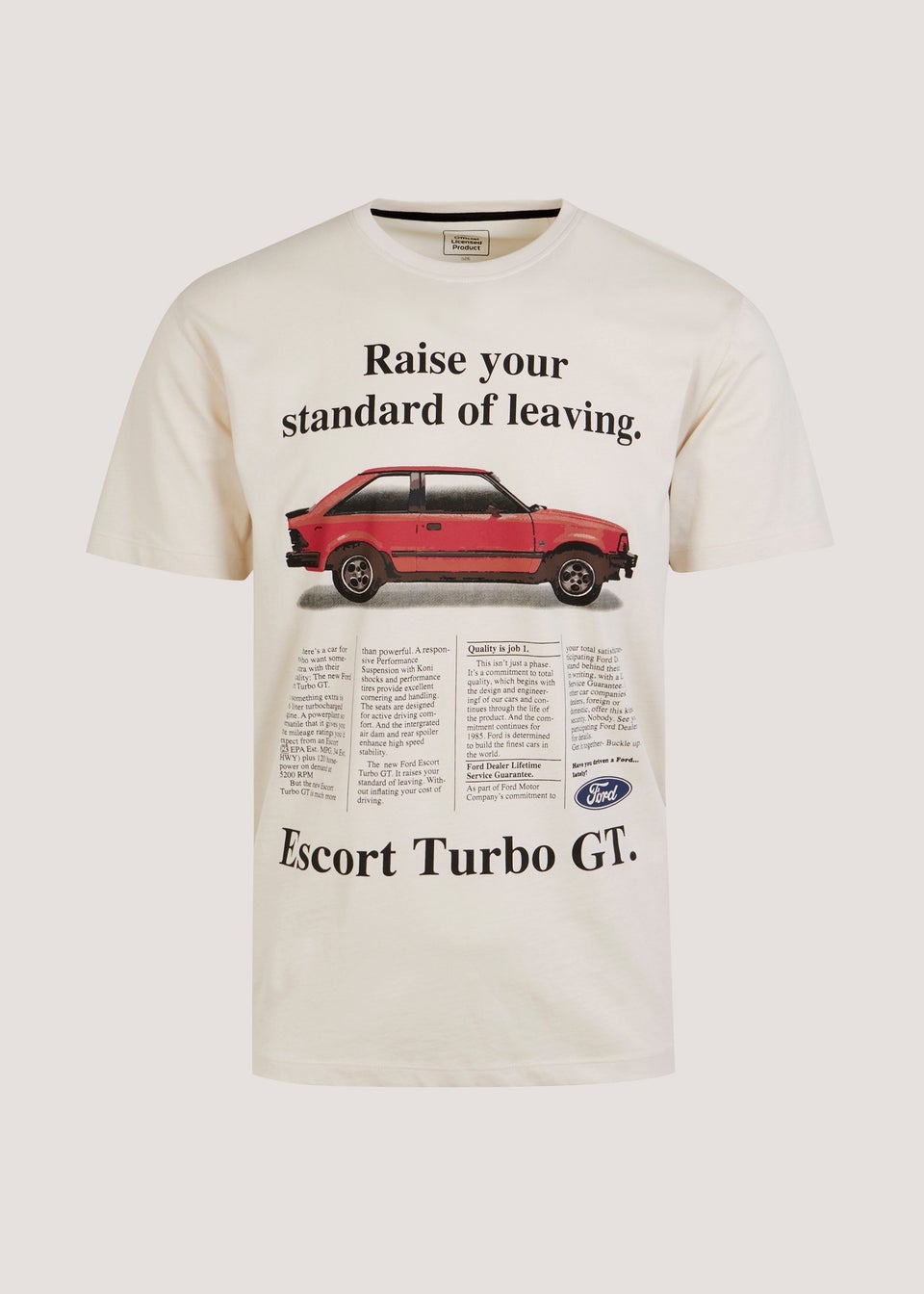 Ecru Ford Escort T-Shirt