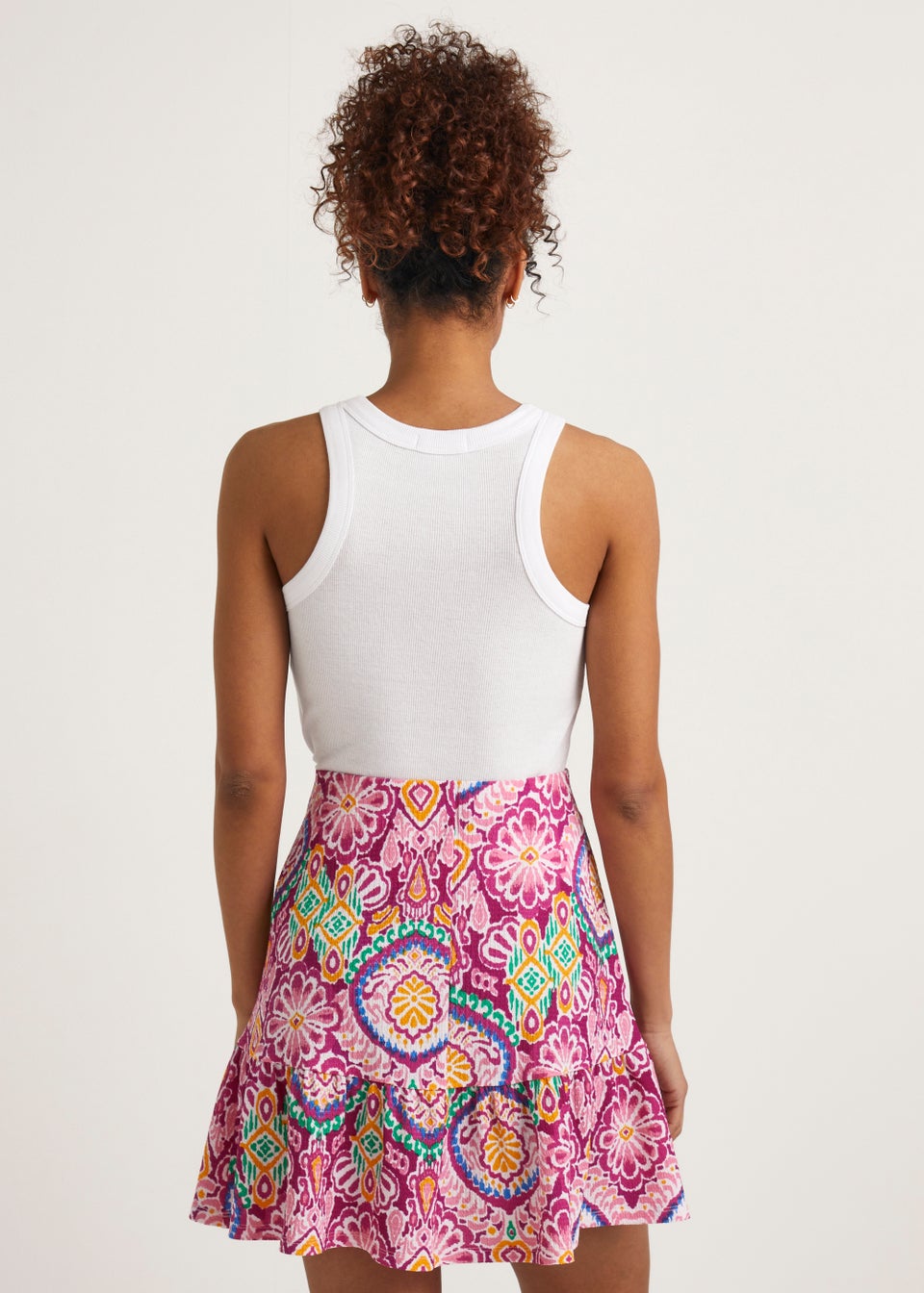 Jersey top skirt matalan