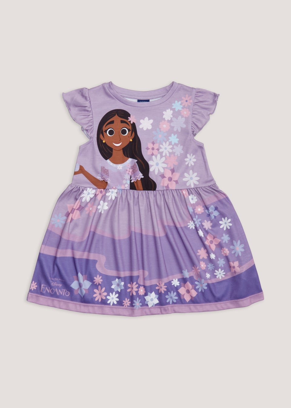 Girls Lilac Disney Encanto Isabela Nightie (2-9yrs)