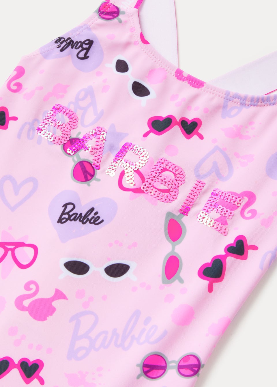 Girls barbie bathing suit sales