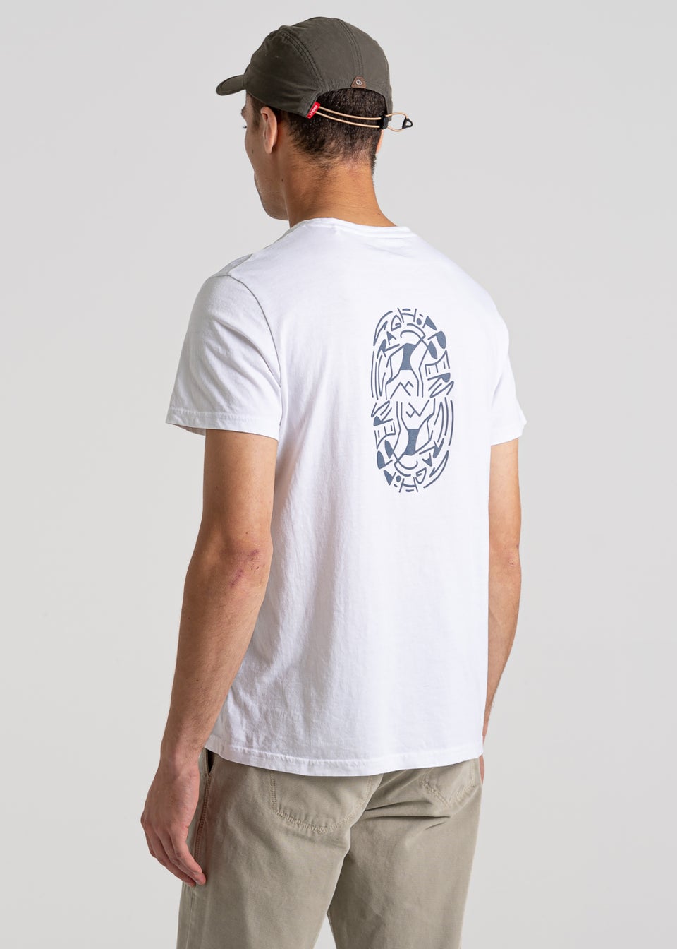 T-Shirt Uomo Craghoppers Lucent II Manica Corta - Stampata E Leggera Per Outdoor