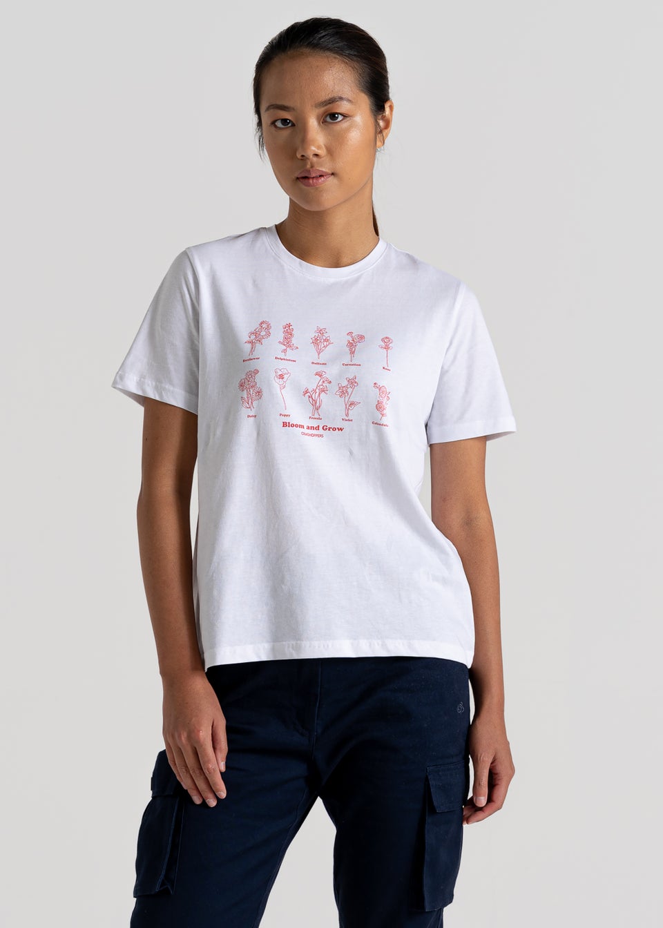 Craghoppers White Malibo T-Shirt - Matalan