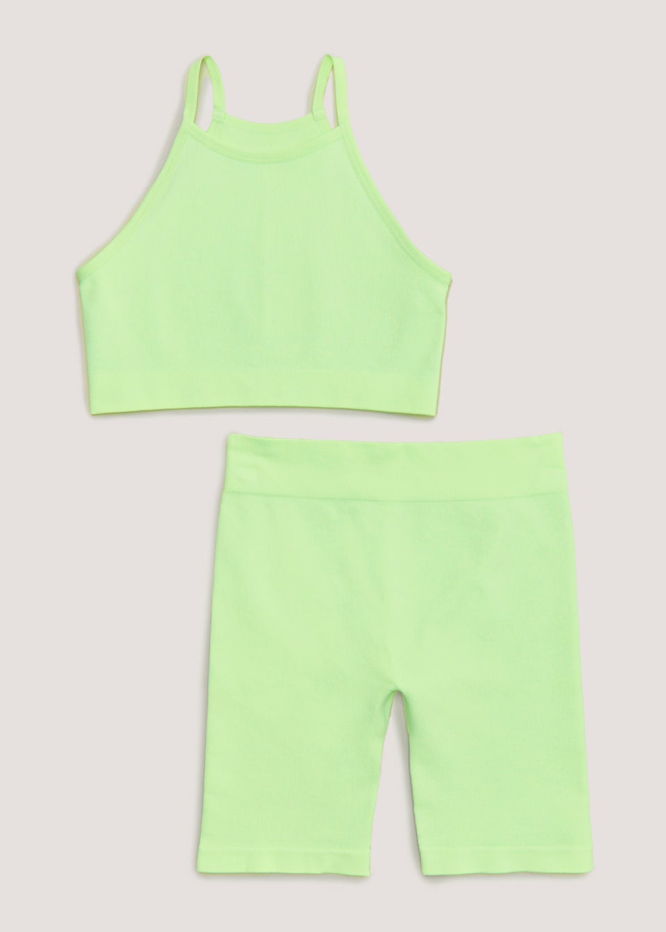 Girls Candy Couture Lime Seamless Set (9-16yrs)