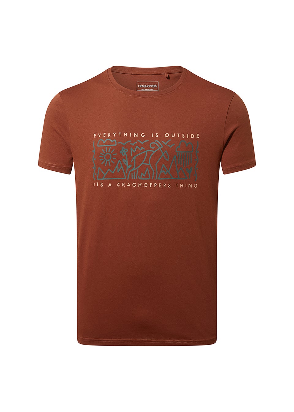 Craghoppers Red Lucent T-Shirt