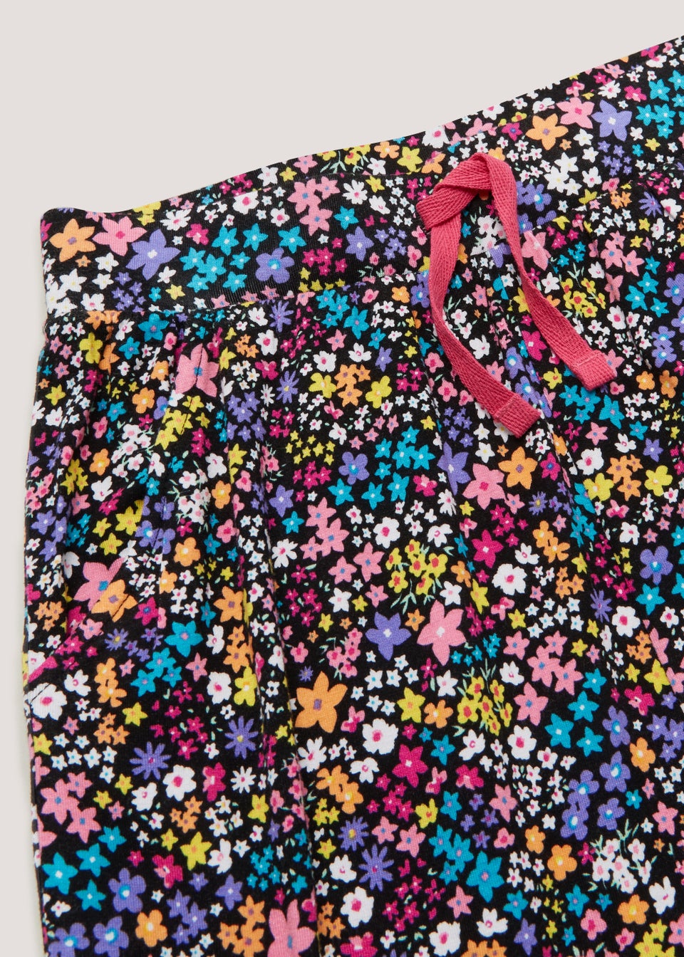 Girls Multicoloured Floral Trousers (4-13yrs)