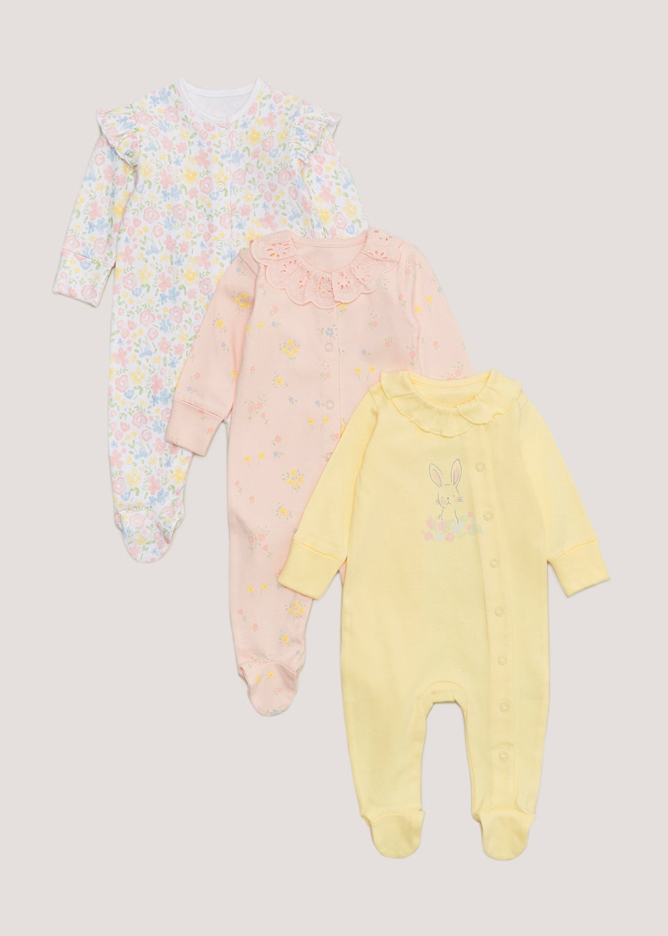 Matalan baby girl sleepsuits discount