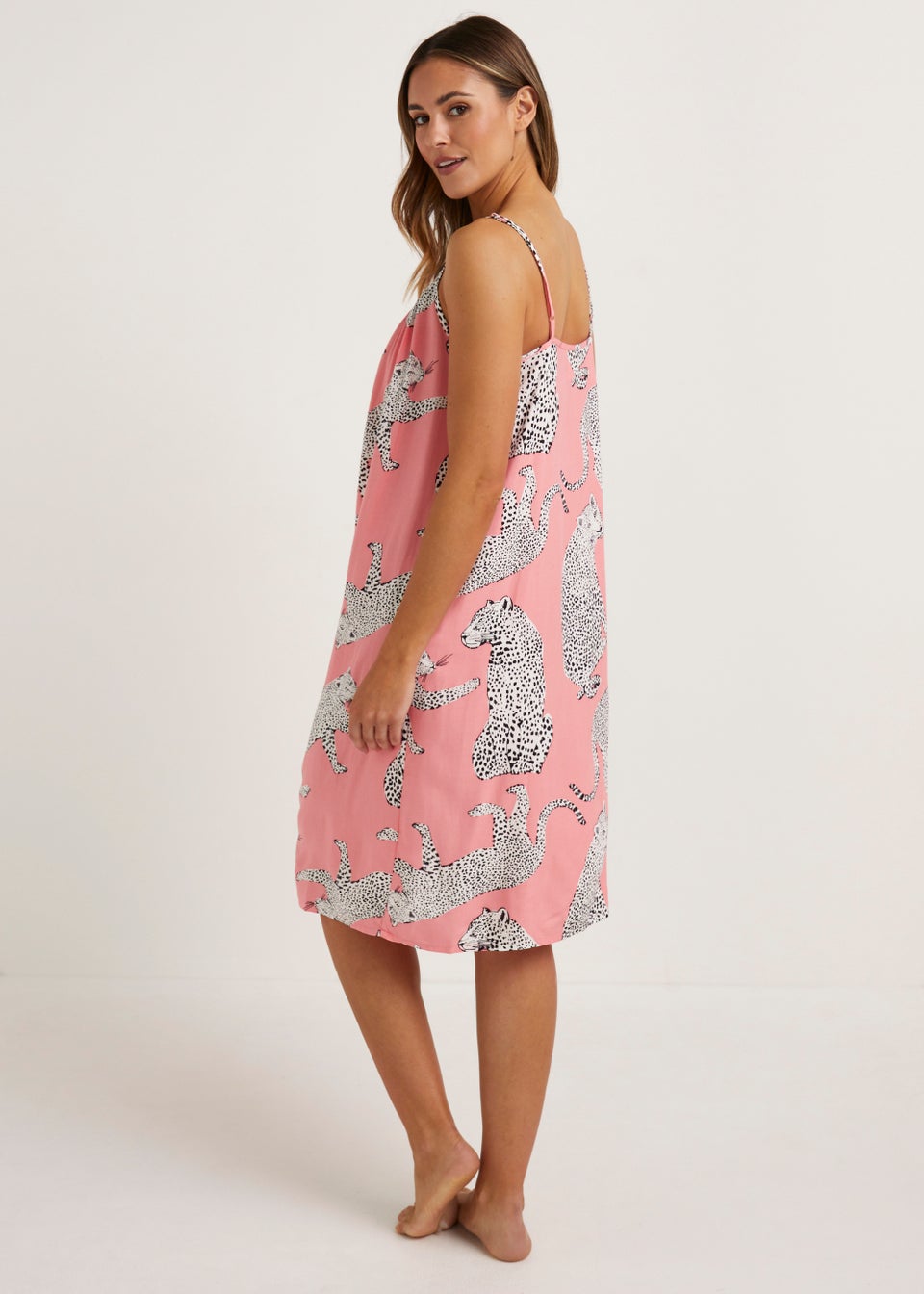 Pink Cheetah Chemise