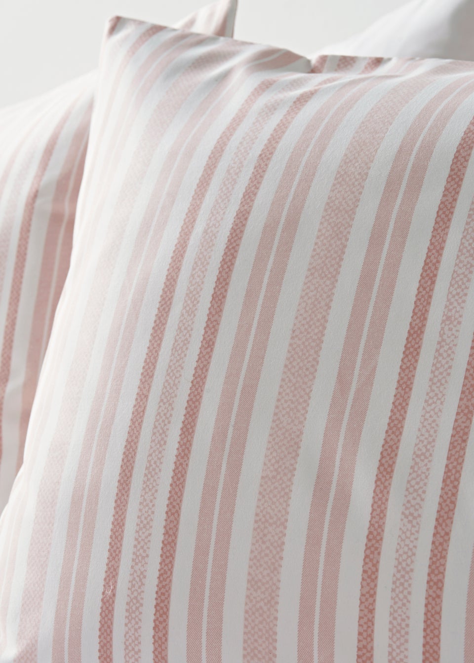 Pink Narrow Stripe Duvet Cover