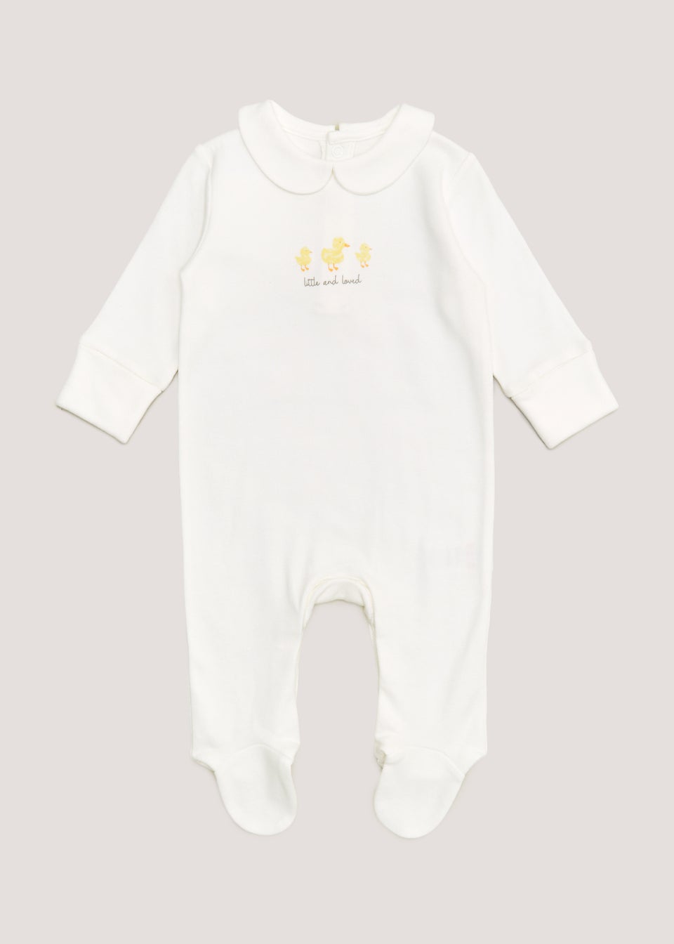 Duck baby grow top