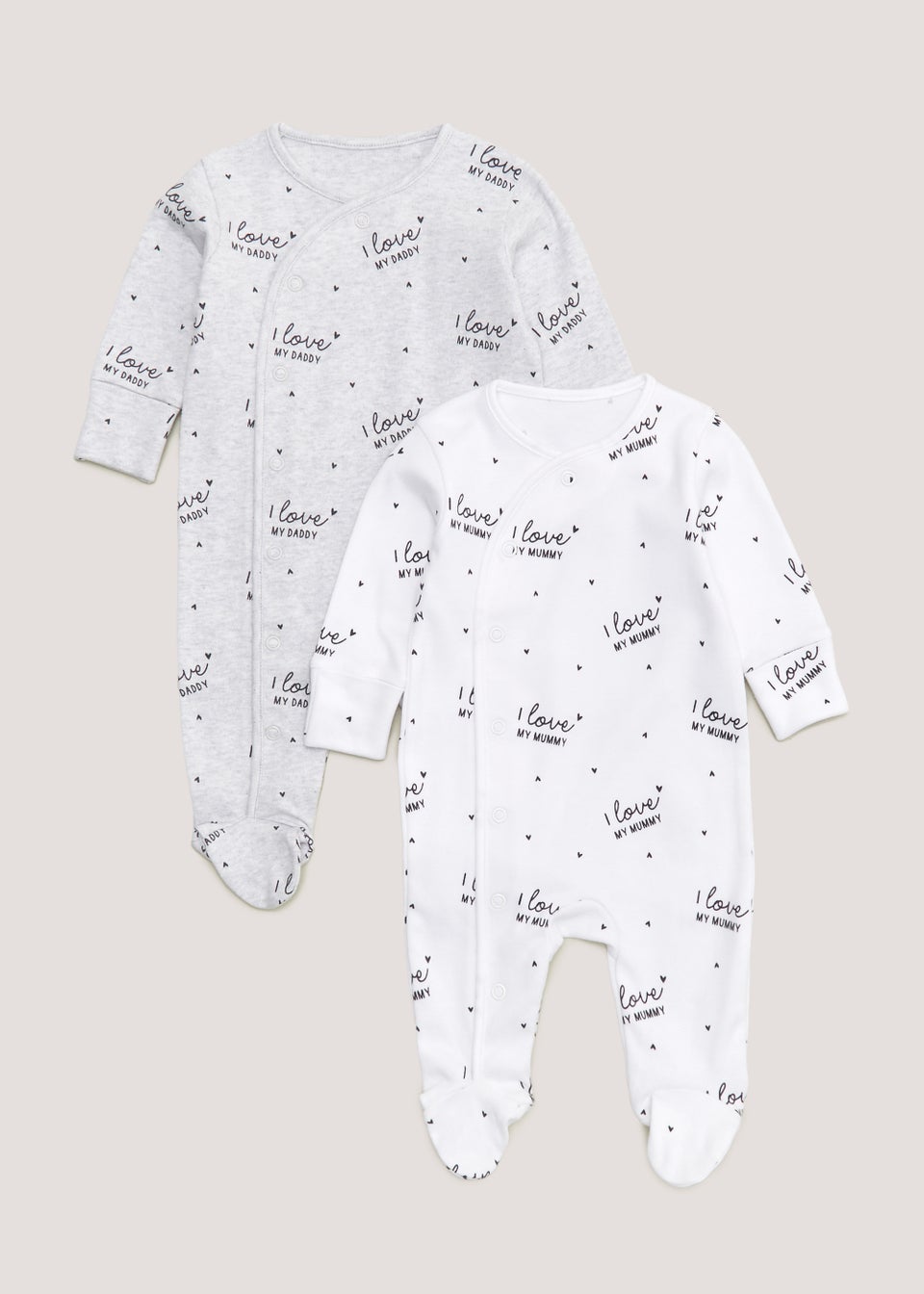 Mummy and sale daddy sleepsuit