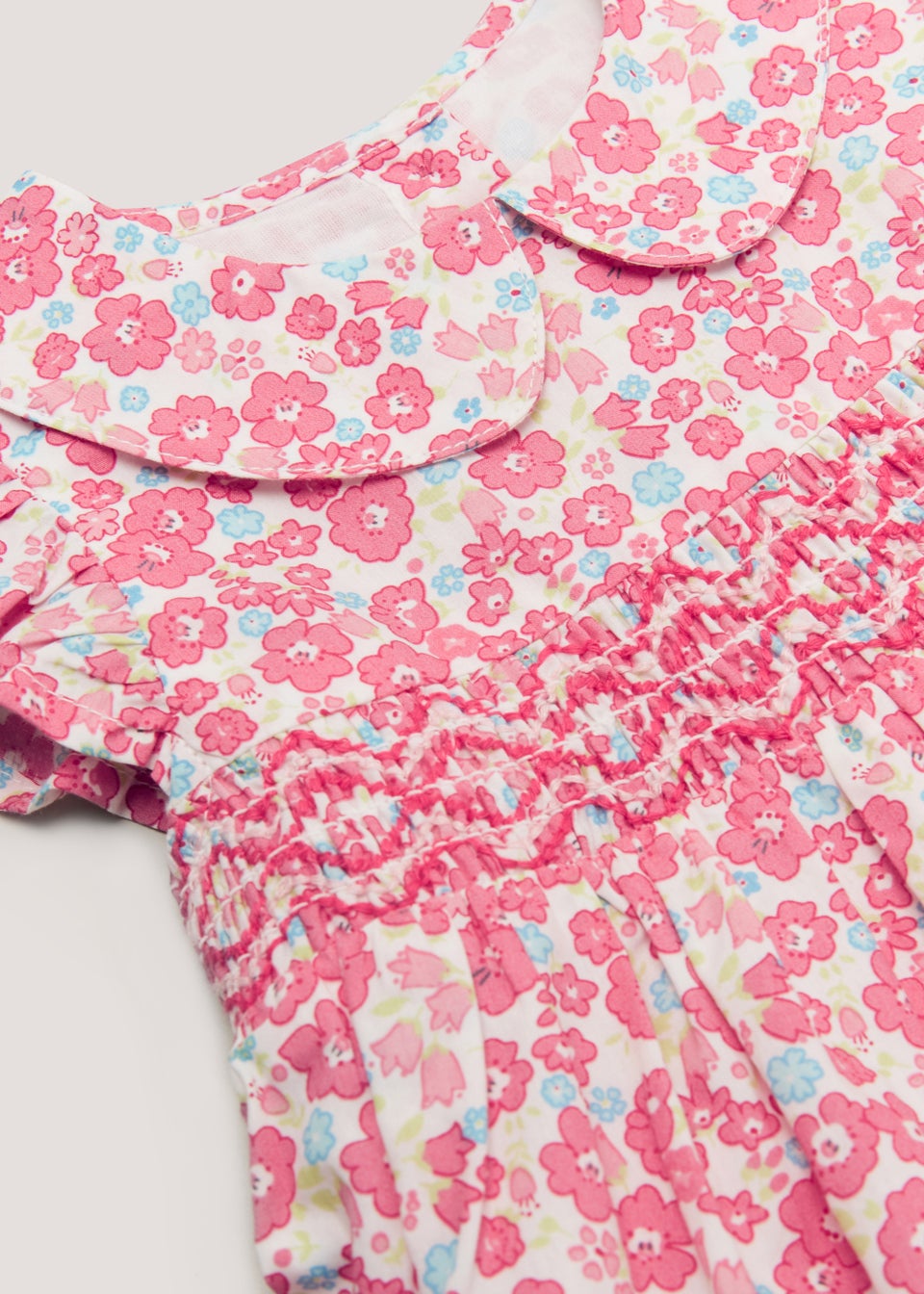 Baby Pink Floral Dress & Knickers Set (Newborn23mths) Matalan