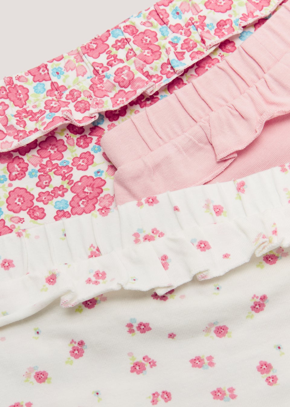 Baby 3 Pack Pink Floral Leggings (Newborn23mths) Matalan