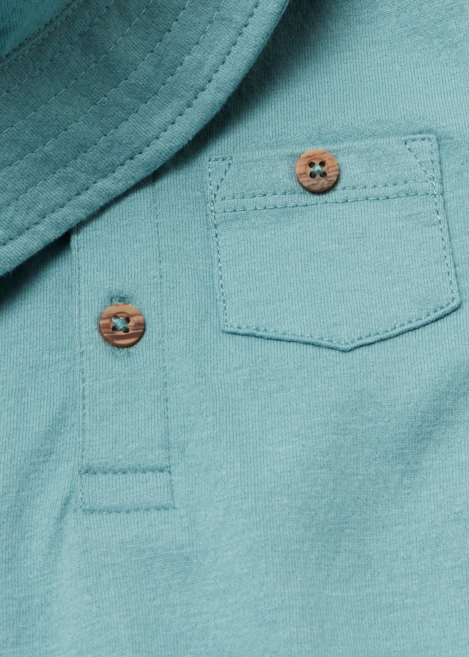 Baby Blue Romper & Sun Hat Set (Newborn-18mths)