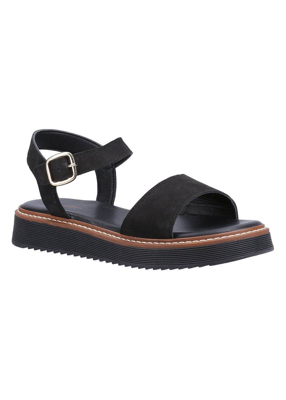 Hush Puppies Cassie Black Sandals