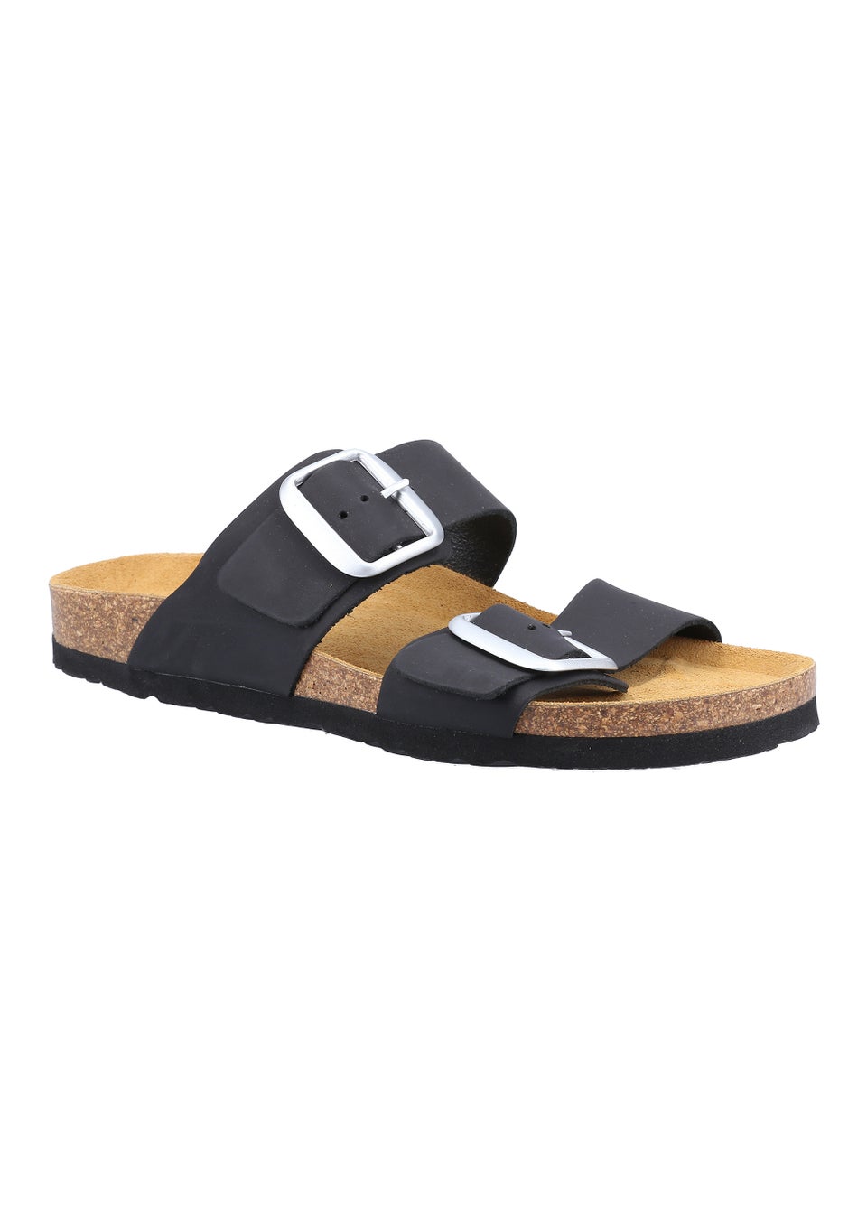 Hush Puppies Kimberly Black Mule Sandals