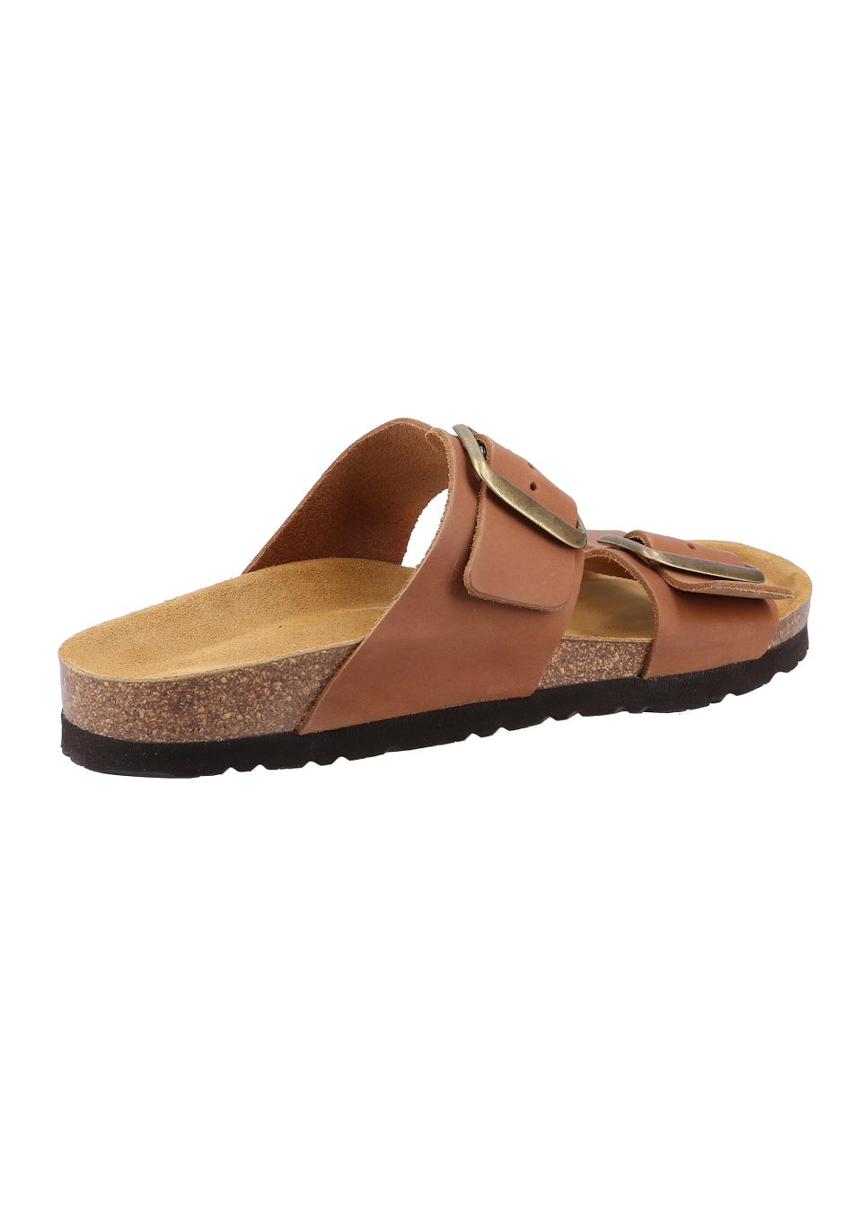 Hush Puppies Kimberly Tan Mule Sandals