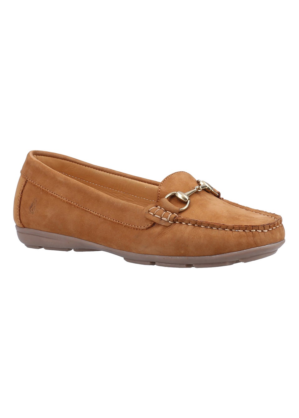 Hush Puppies Molly Tan Snaffle Loafers - Matalan