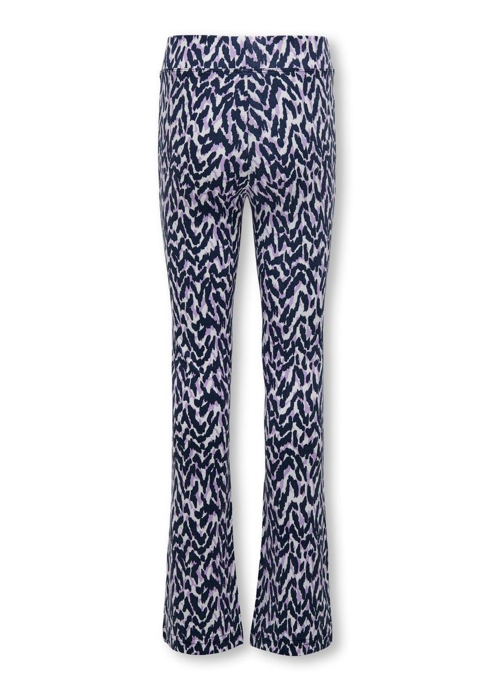 ONLY Kids Purple Print Flared Trousers (6-14yrs)