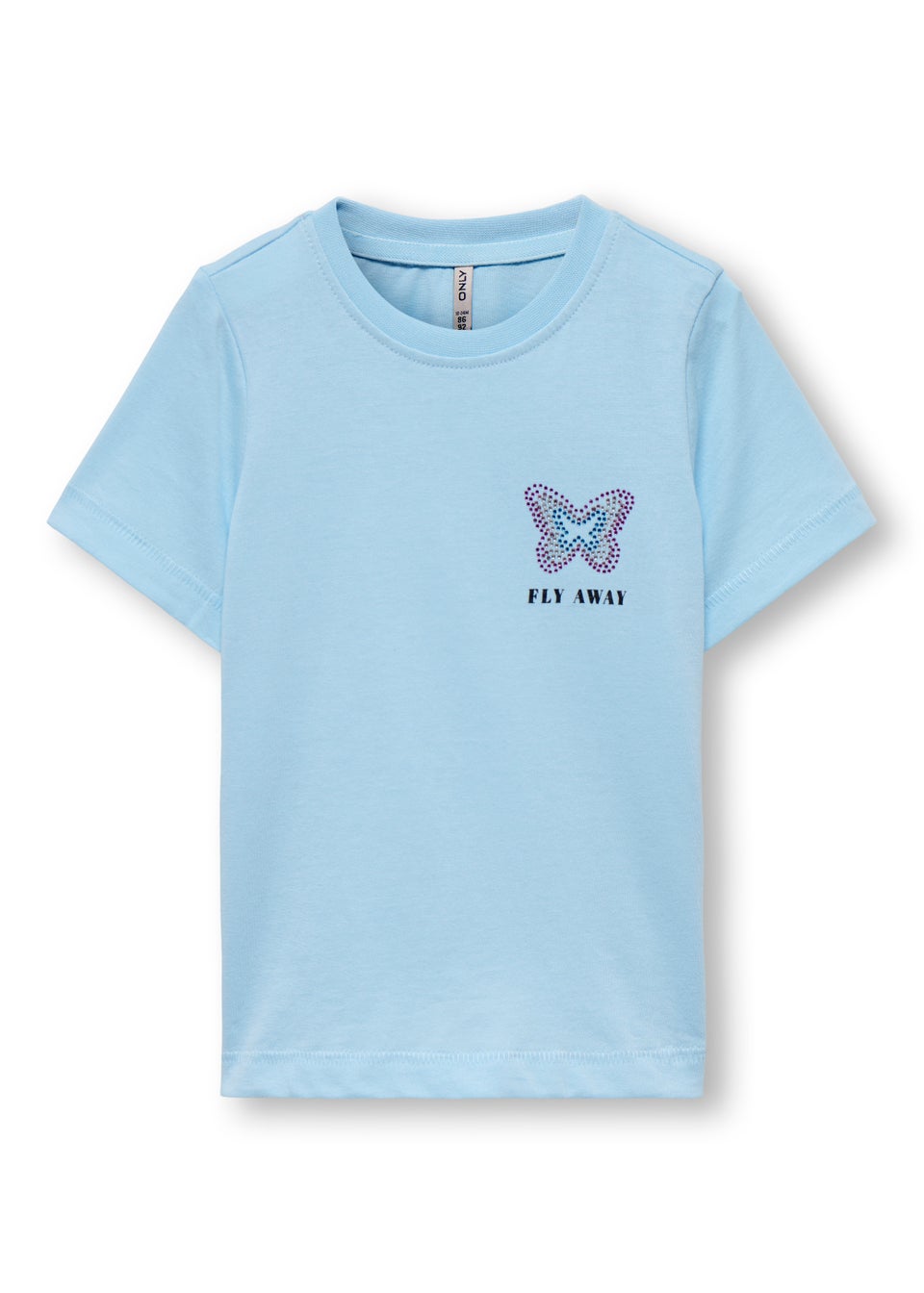 ONLY Kids Blue Rhinestone T-Shirt (6-14yrs)