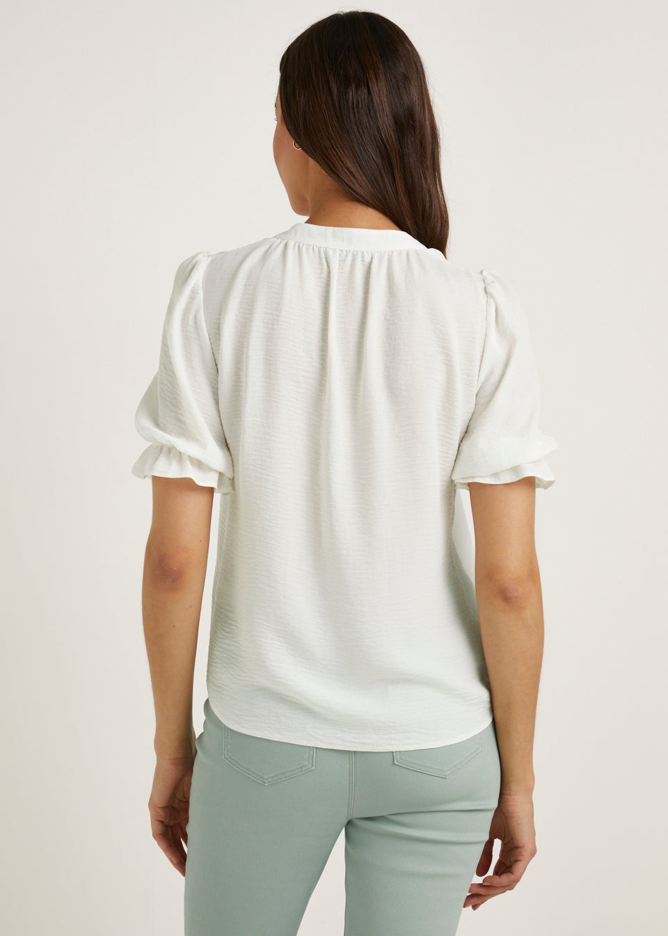 White Short Sleeve Shirt