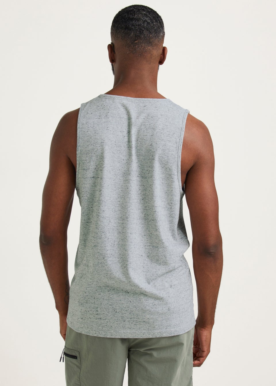 Grey Hermosa Beach Vest Top