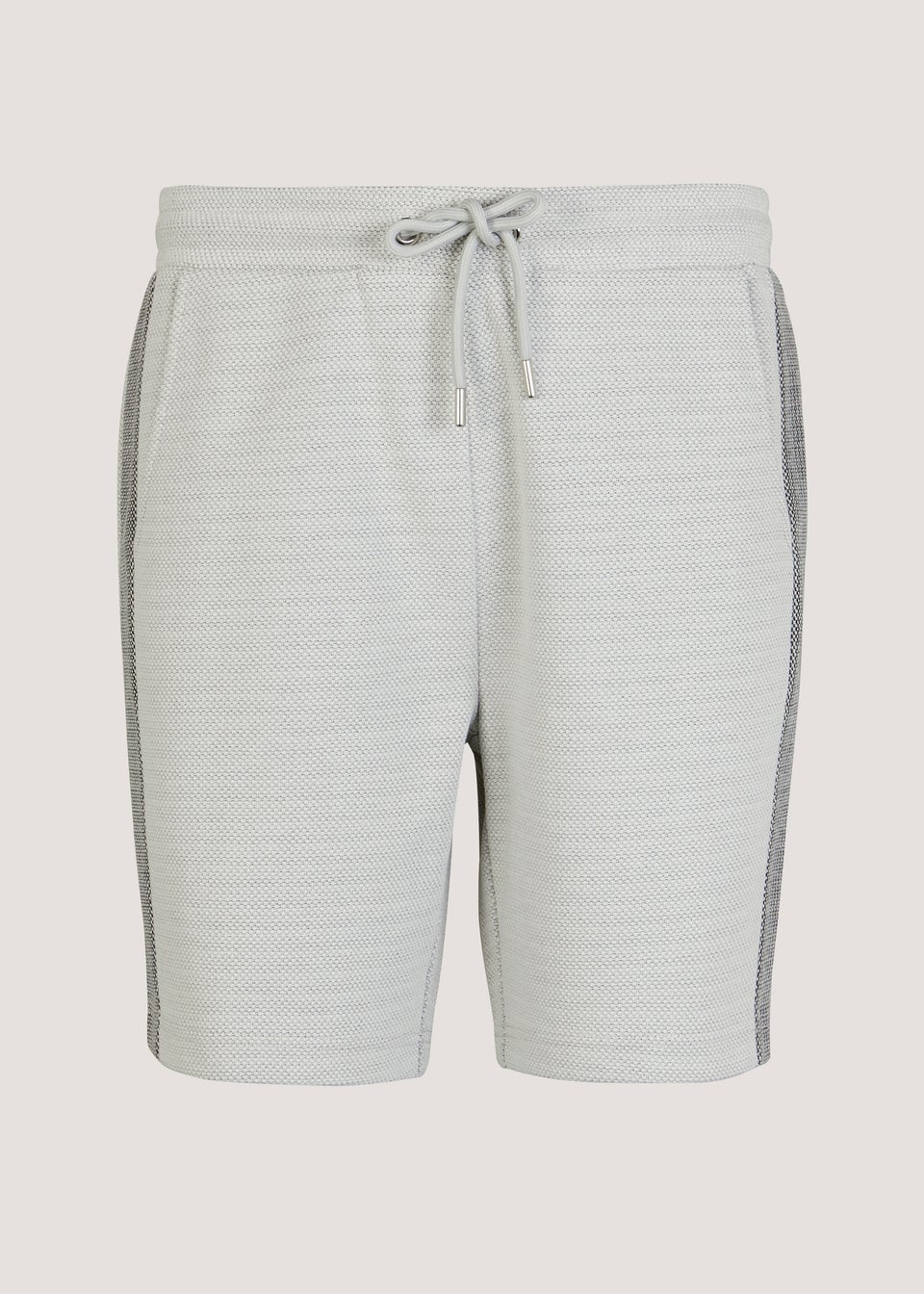 T&W Grey Stripe Co-Ord Shorts
