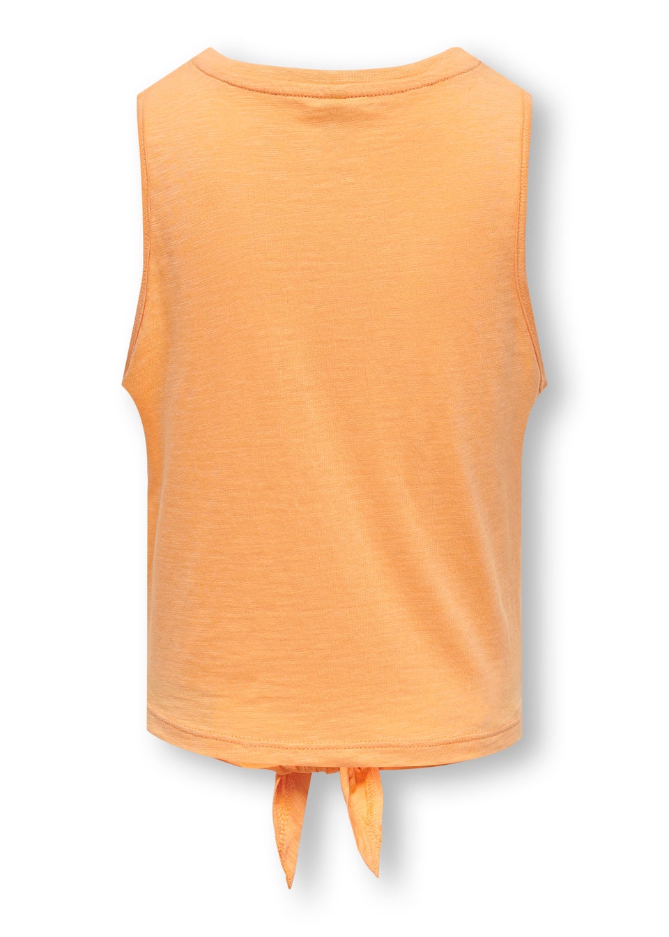 ONLY Girls Orange Sunset Print Knot Top (5-14yrs)