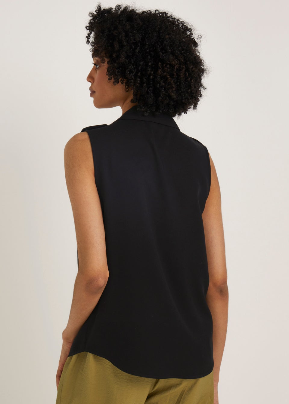 Et Vous Black Utility Shirt