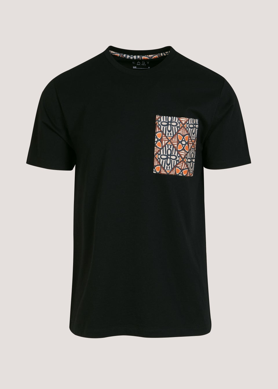 Black Tribal Pocket T-Shirt