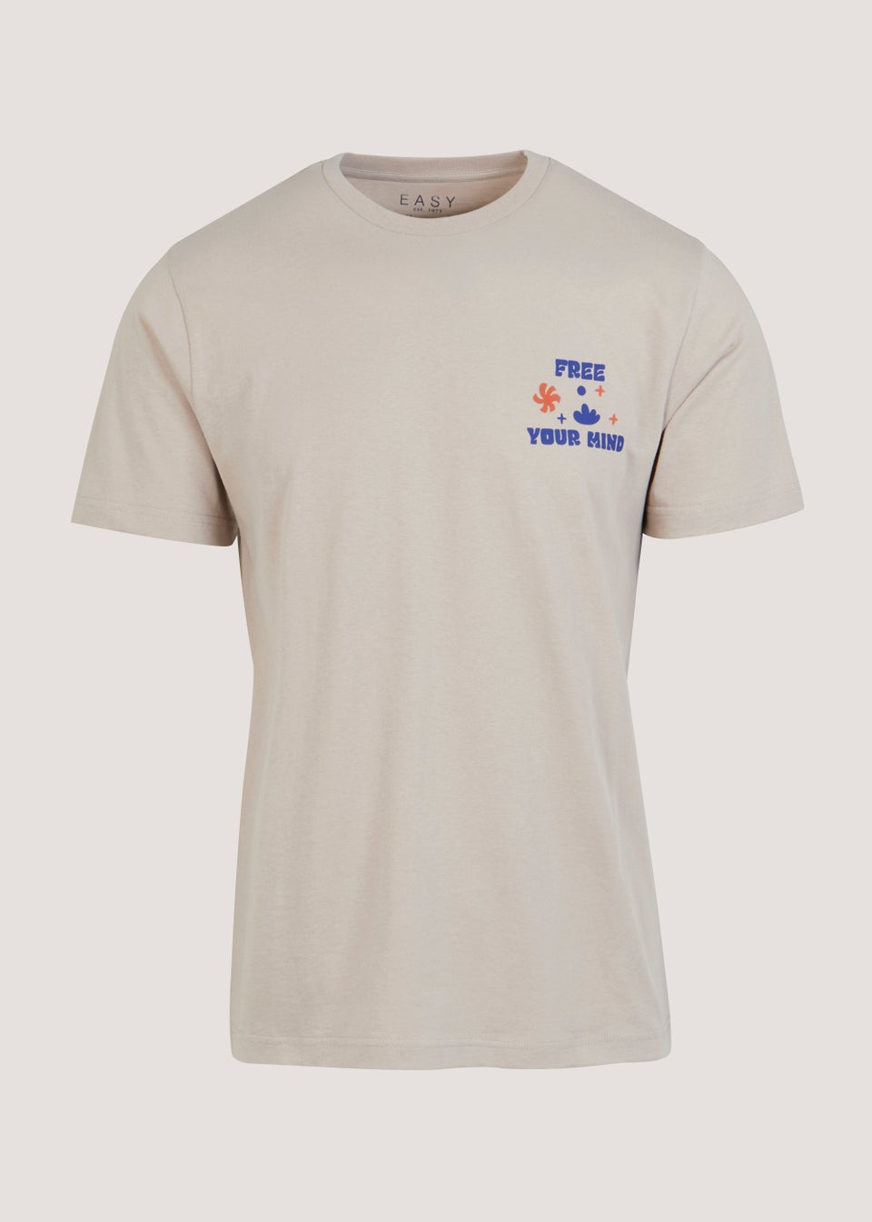 Stone Free Your Mind Print T-Shirt