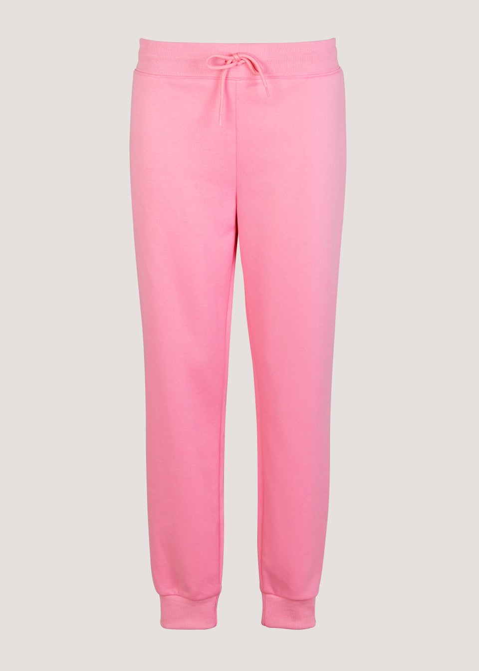 Pink Tapered Joggers