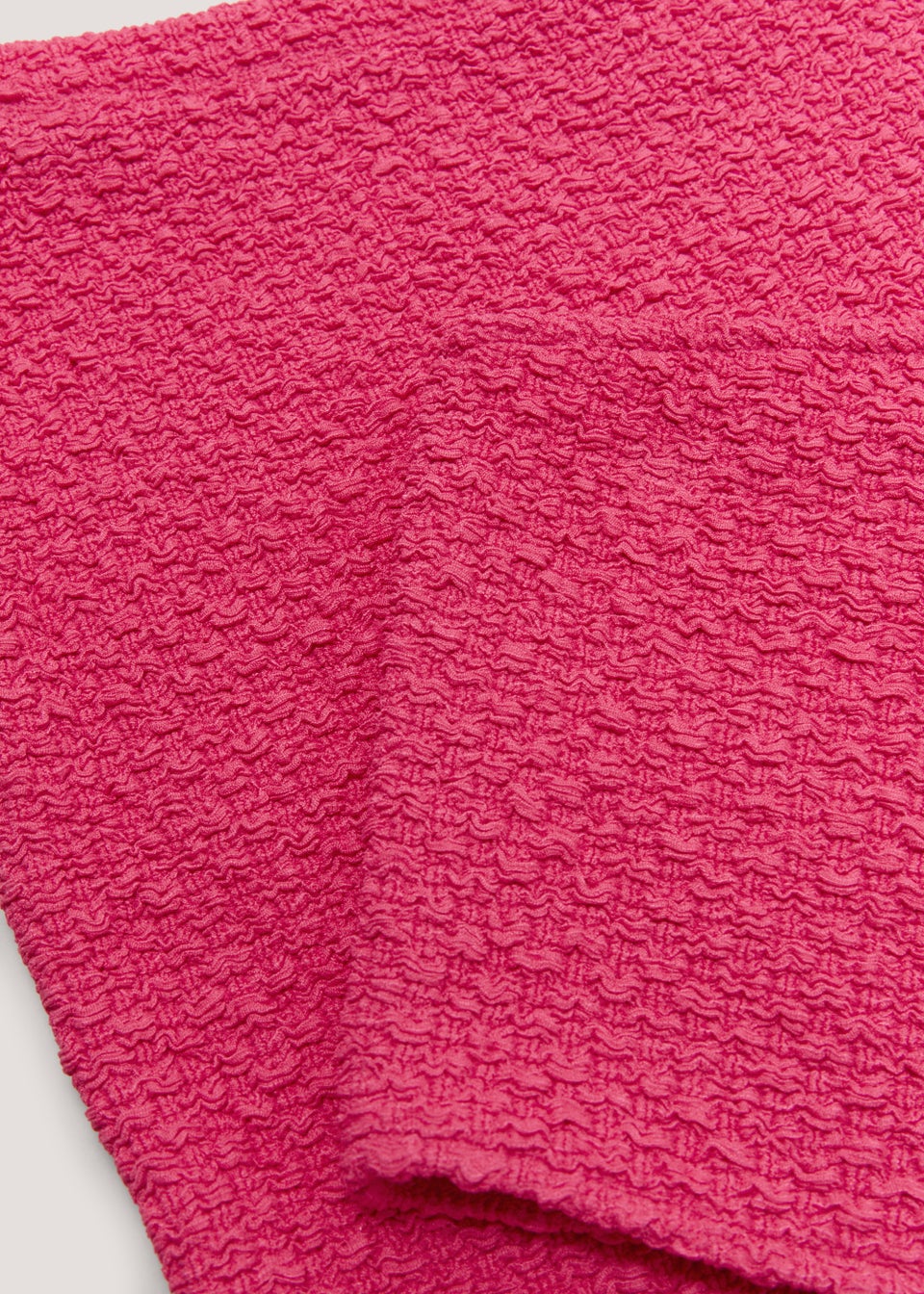 Girls Candy Couture Pink Textured Bandeau Top & Skirt Set (9-16yrs)
