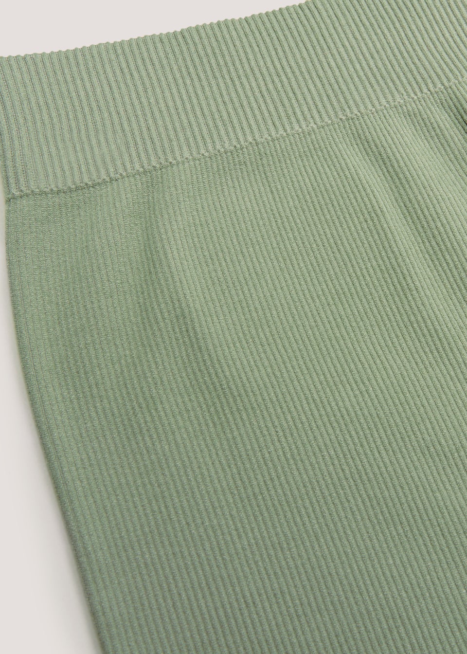 Girls Candy Couture Khaki Seamless Co-Ord Cycling Shorts (9-16yrs)