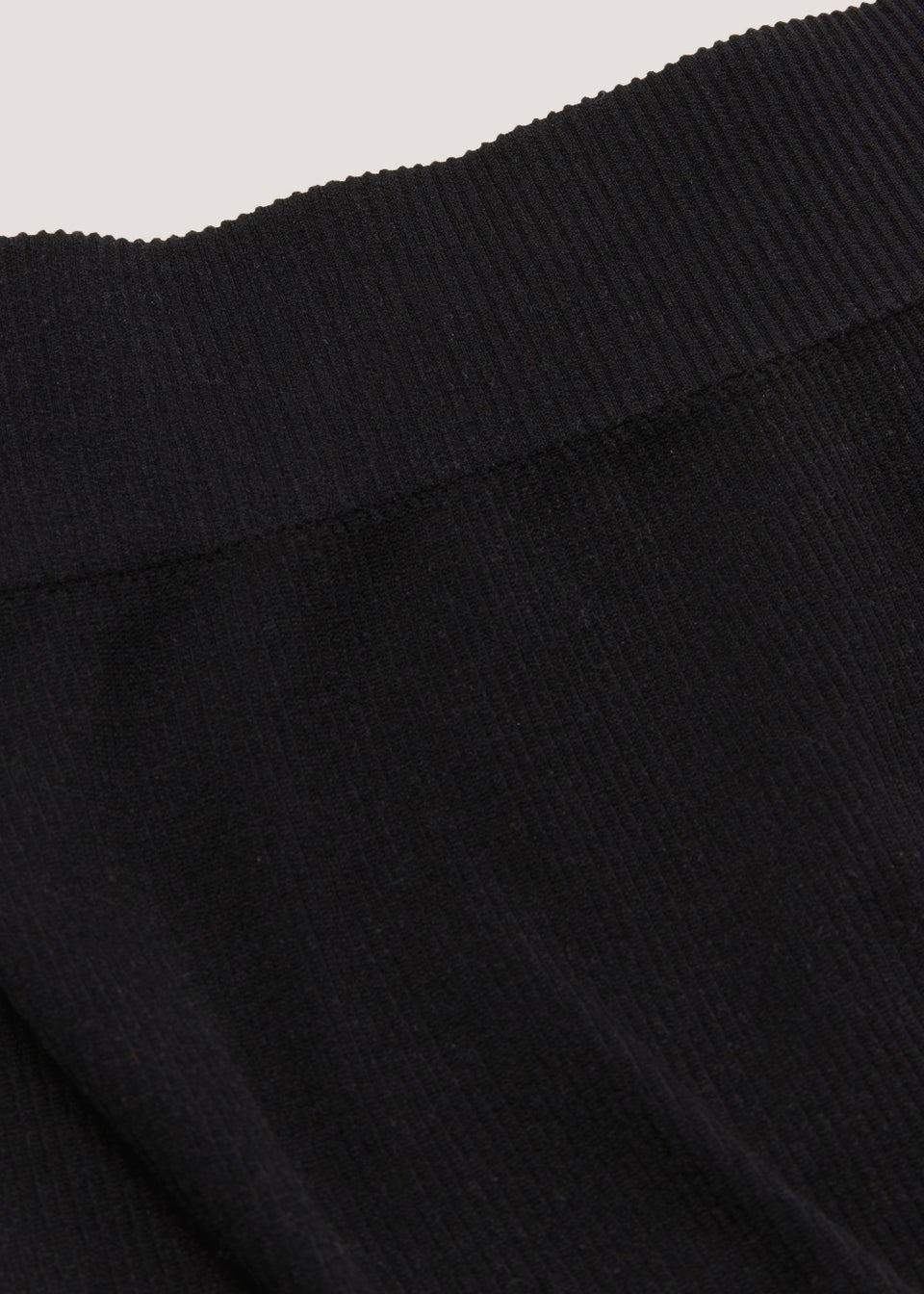 Girls Black Seamless Cycling Shorts (7-15yrs)