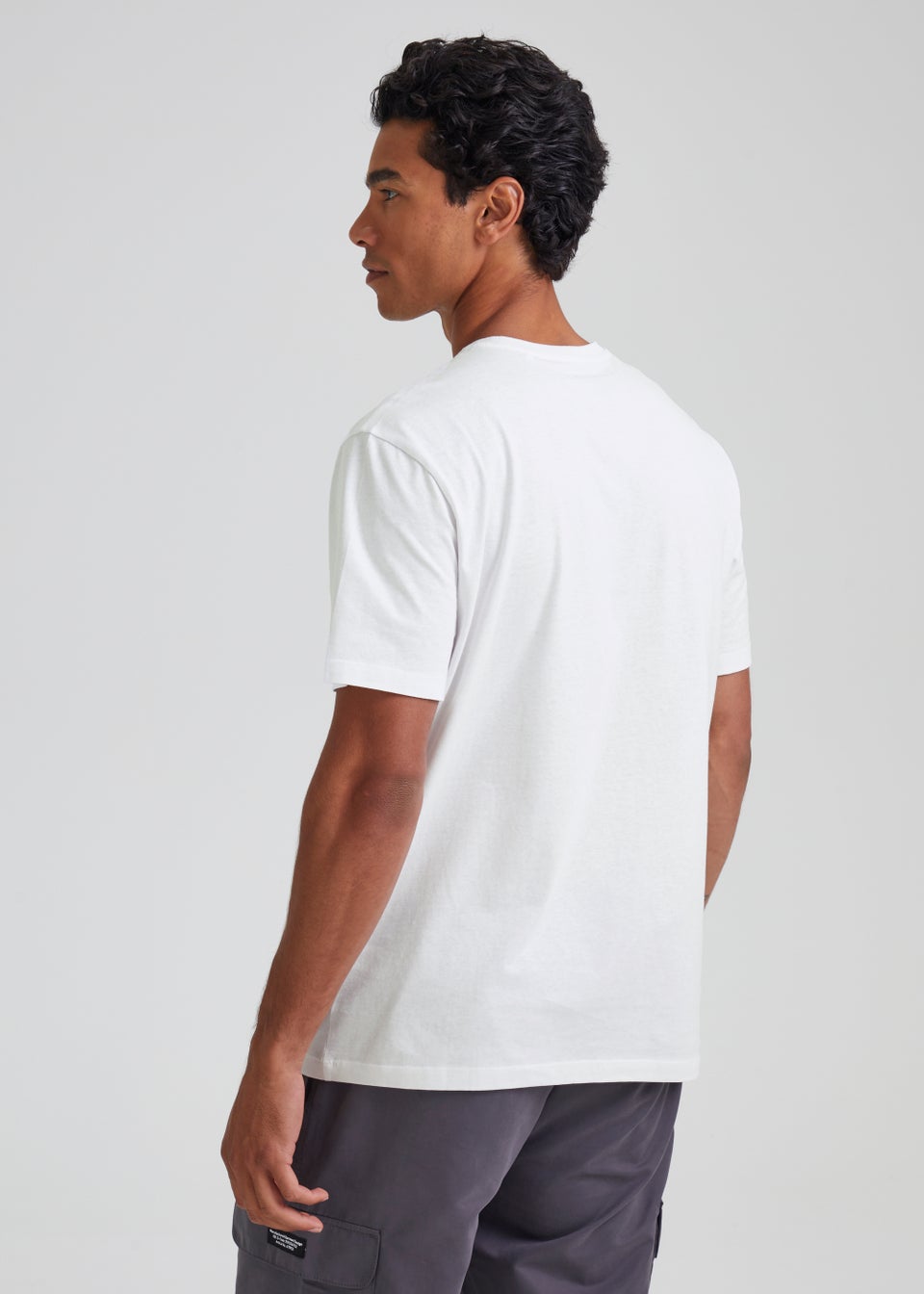 5 Pack Essential White T-Shirts
