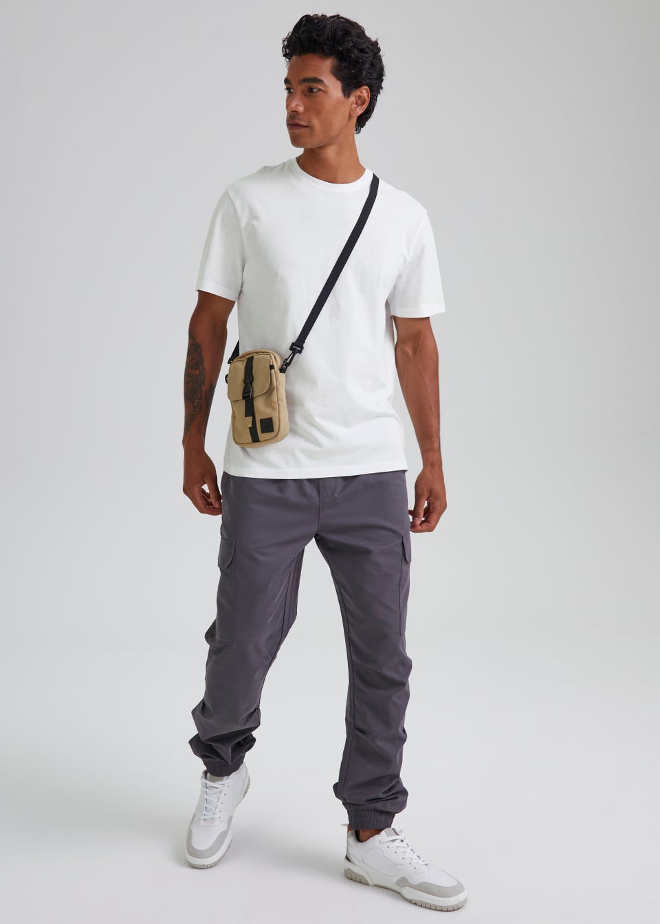 5 Pack Essential White TShirts Matalan