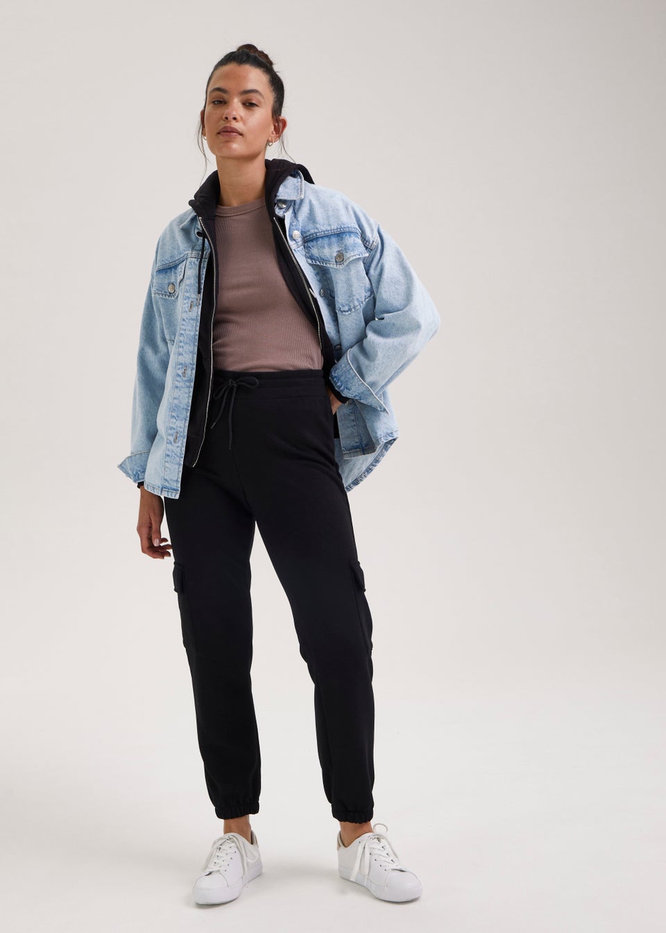 Matalan black jogging bottoms on sale