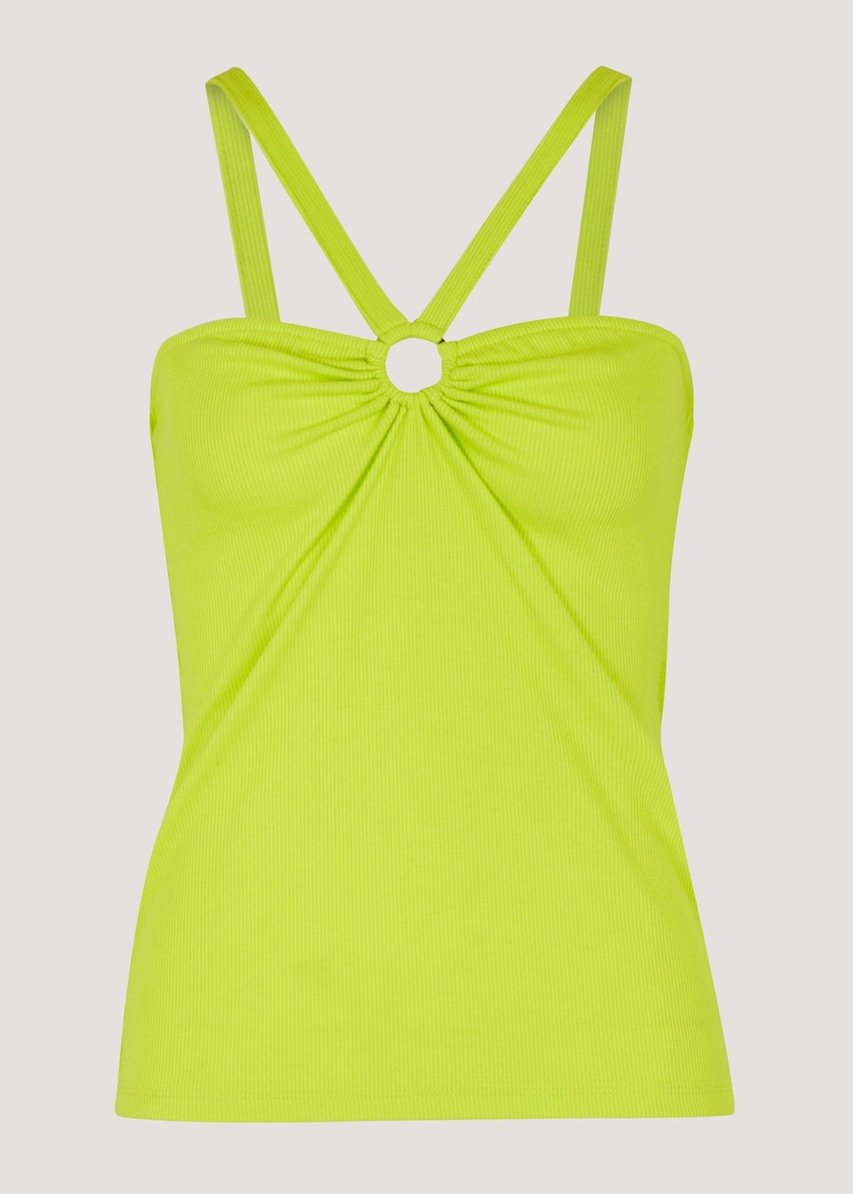 Lime Halter Neck Boob Tube