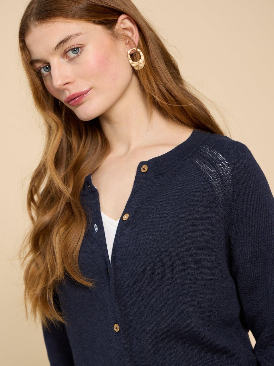 Strickjacke aus Bio-Baumwolle