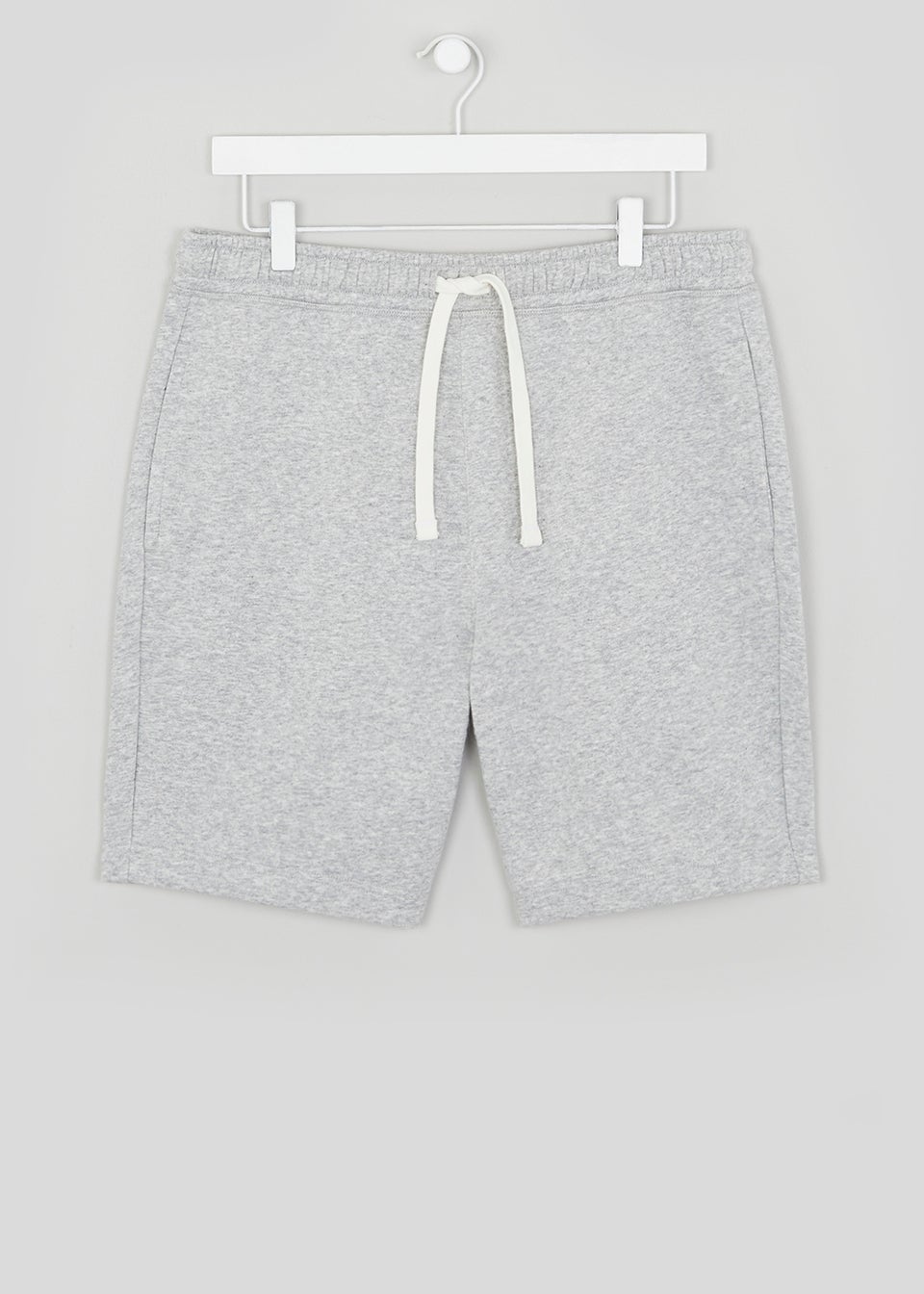Light Grey Essential Jogger Shorts