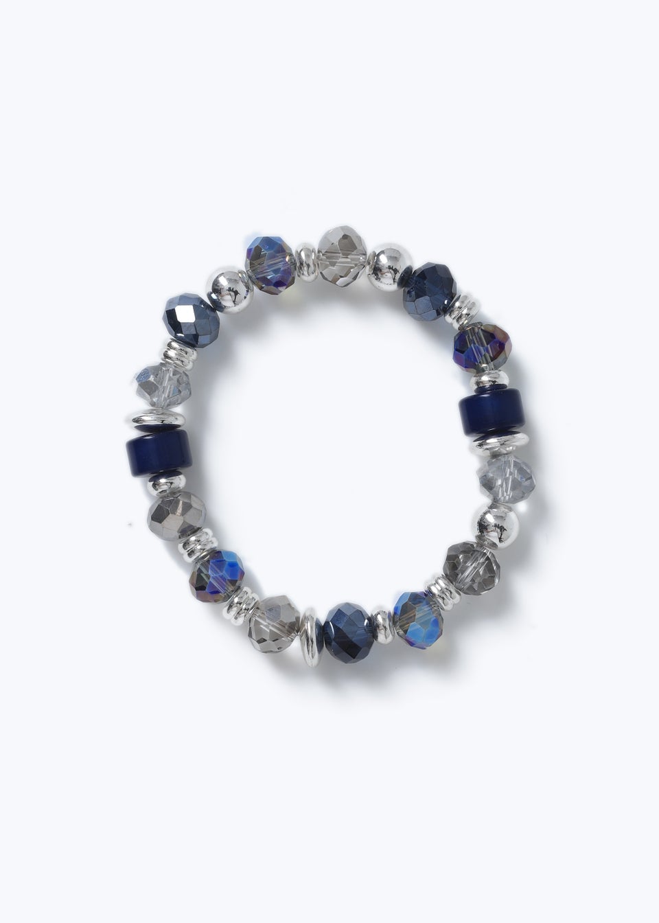 Blue Beaded Bracelet