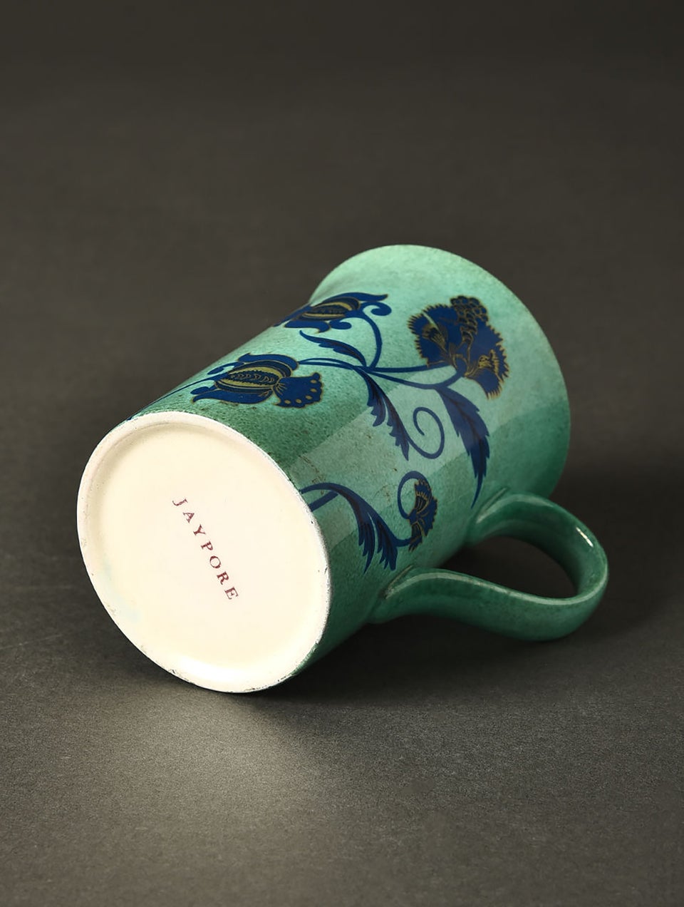 Artic Green Floral Mug