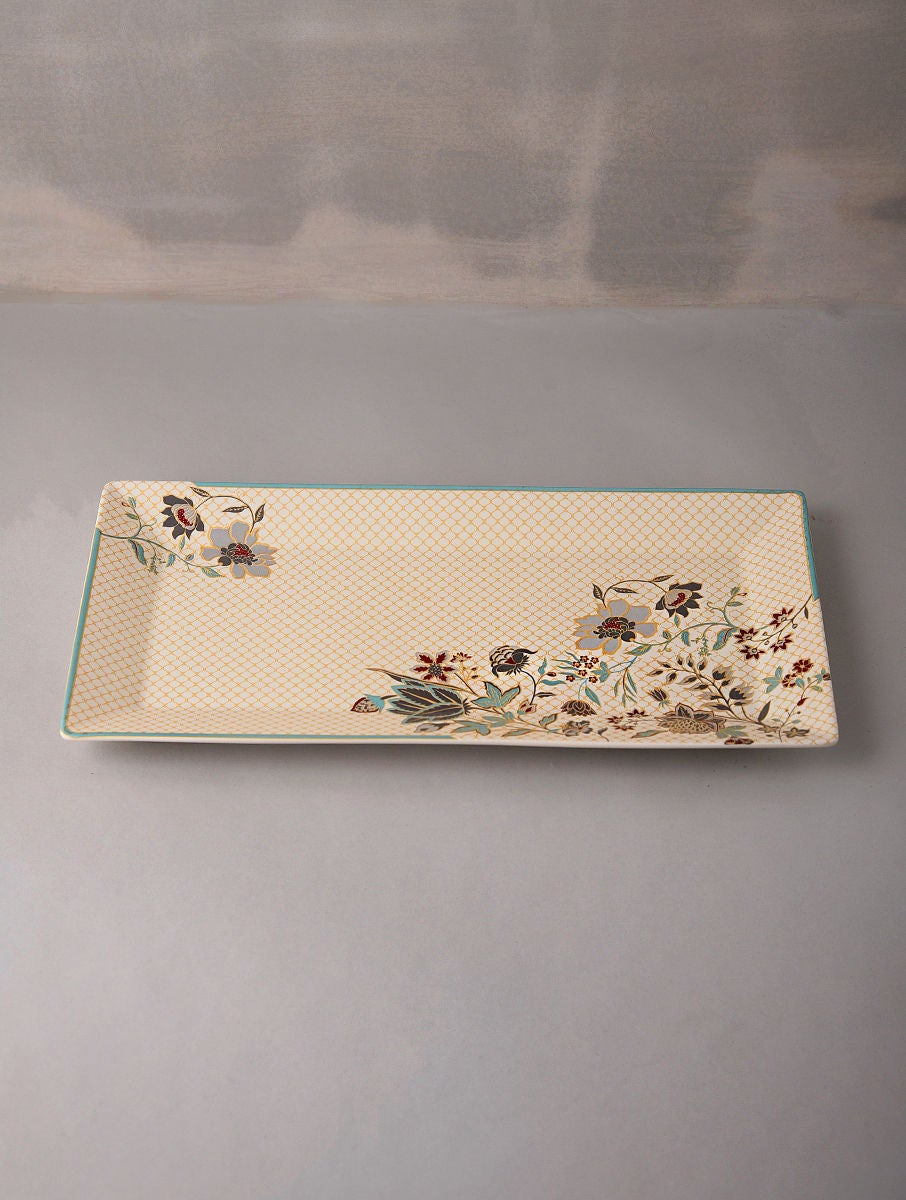 Chintz Porcelain Floral Platter