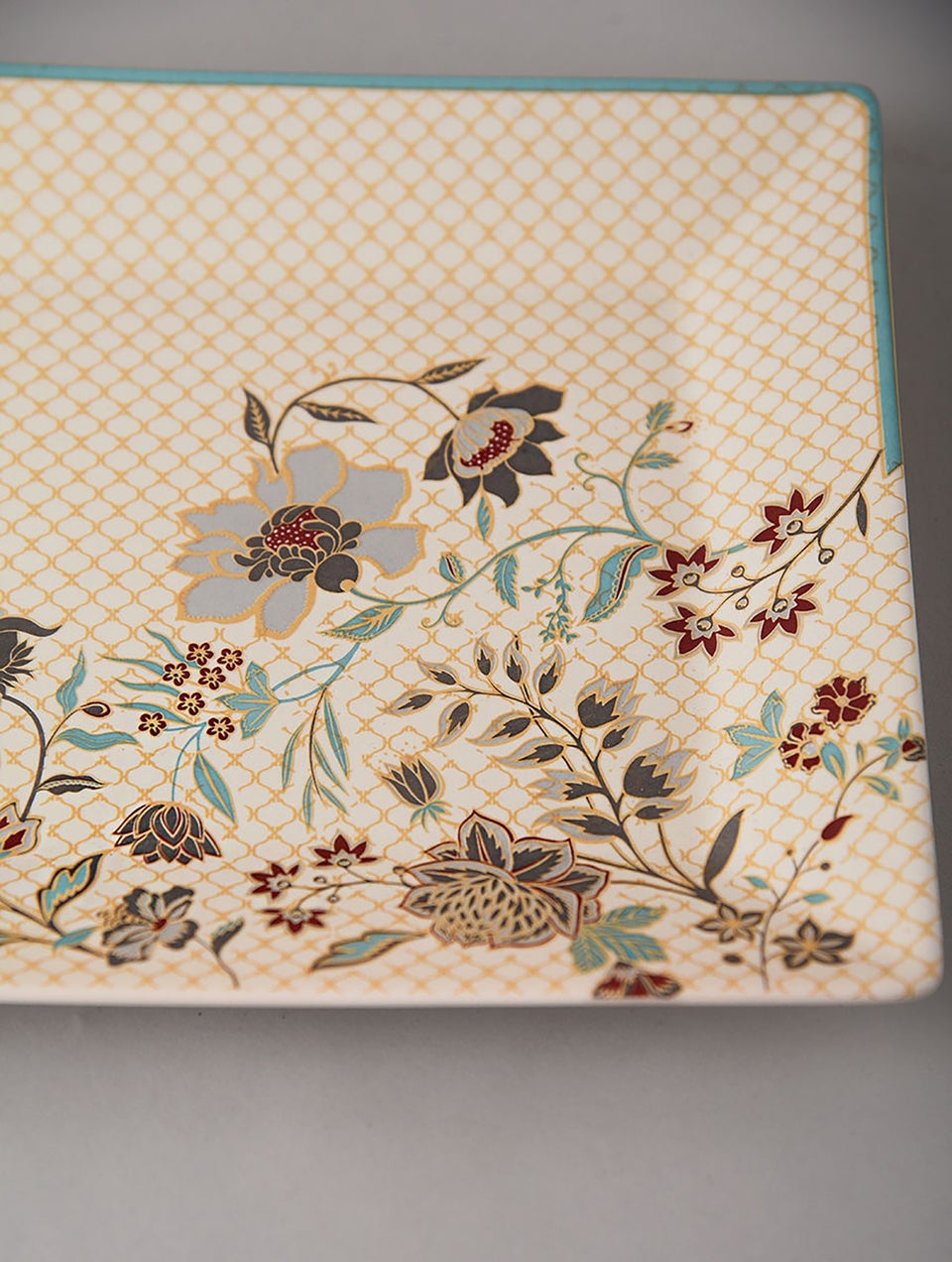 Chintz Porcelain Floral Platter